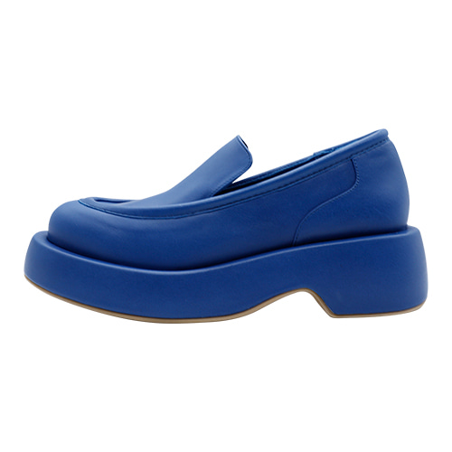 W Platform Loafer (Blue)