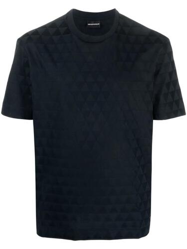 엠프리오 아르마니 기하학 패턴 티셔츠